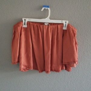 Amber off the shoulder top
